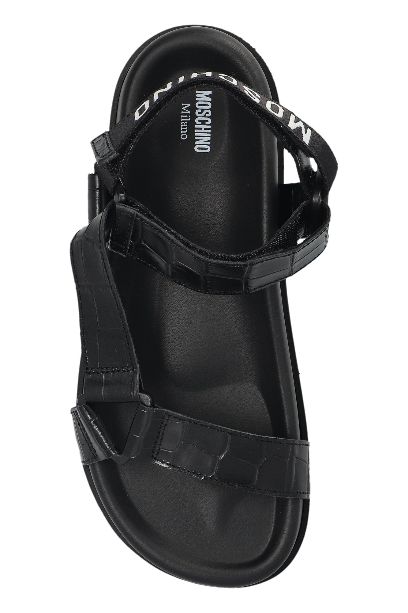 Moschino Leather platform sandals | Women's | Vitkac